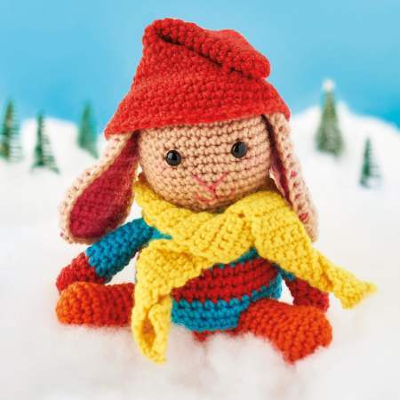 Christmas Bunny crochet Pattern