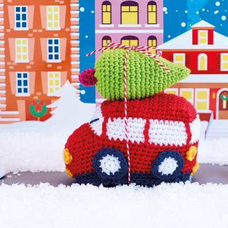 Christmas Car crochet Pattern