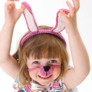 Rabbit Dress Up Crochet Pattern Knitting Pattern