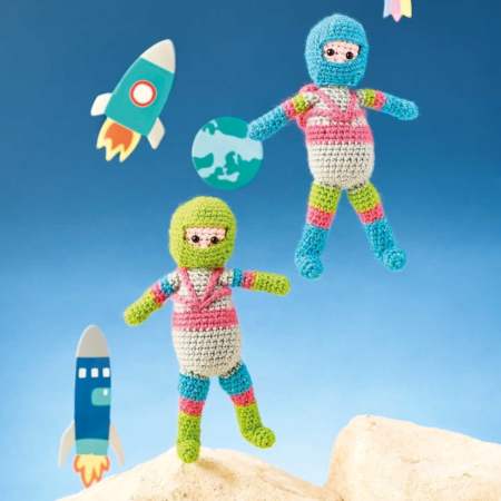 Astronauts crochet Pattern