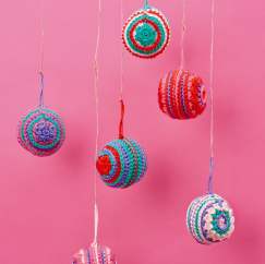 Christmas Baubles Crochet Pattern