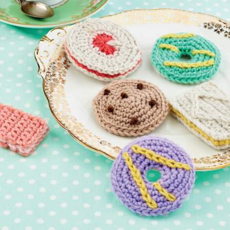 Crochet Biscuit Selection crochet Pattern