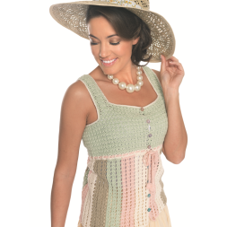 Summer Camisole Top Crochet Pattern Knitting Pattern
