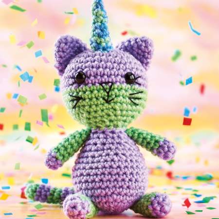 Cat-icorn Toy crochet Pattern