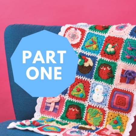 Christmas Blanket Crochet-Along: Part 1 crochet Pattern