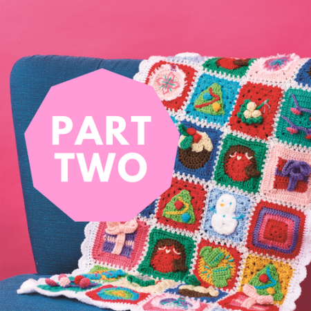 Christmas Blanket Crochet-Along: Part 2 crochet Pattern