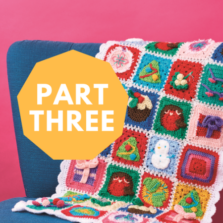 Christmas Blanket Crochet-Along: Part 3 crochet Pattern