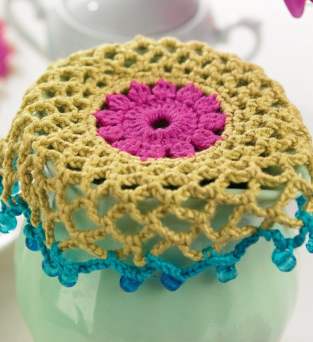 Retro Style Coasters Crochet Pattern Knitting Pattern