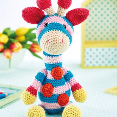 Colourful Giraffe crochet Pattern