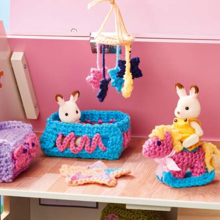Doll’s House Furniture Crochet-Along: Part 3 crochet Pattern