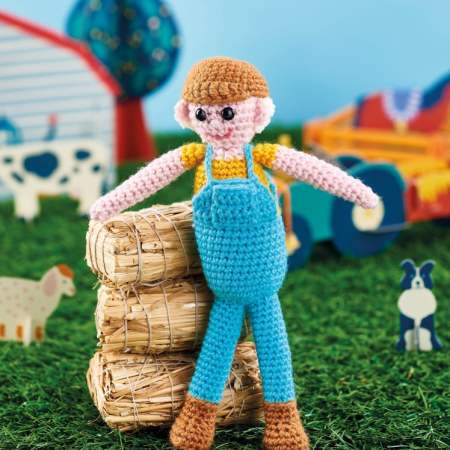 Wallace The Farmer crochet Pattern
