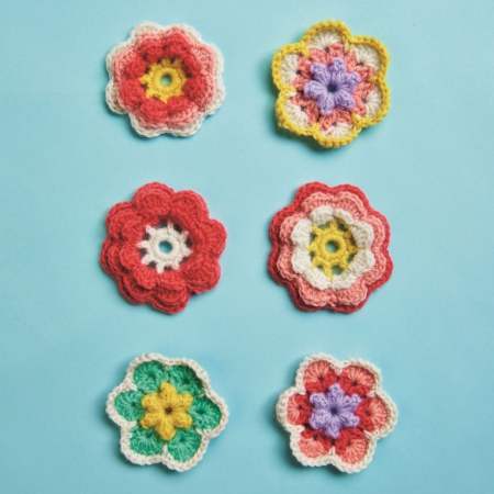 Mini Flowers crochet Pattern