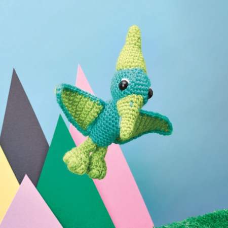 Pterodactyl Dinosaur Toy crochet Pattern
