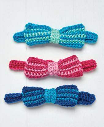 Crochet Bow Ties crochet Pattern