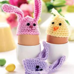 Quick & Easy Easter Egg Cosies Knitting Pattern