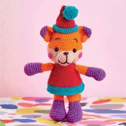 Knit VS Crochet: Beginner Colourful Fox Pattern Knitting Pattern