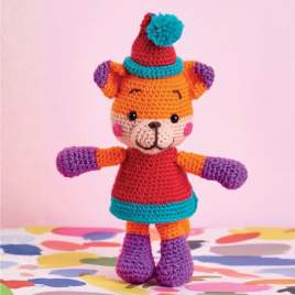Knit VS Crochet: Beginner Colourful Fox Pattern Knitting Pattern