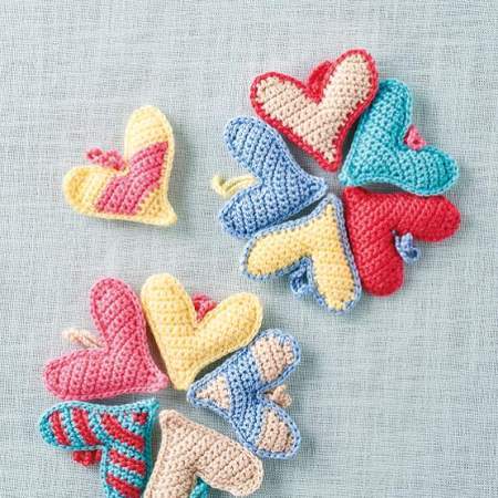 Crochet Hearts crochet Pattern