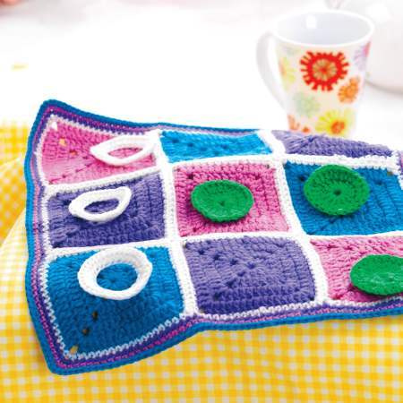 Crochet Tic-Tac-Toe Game crochet Pattern