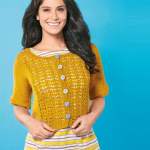 Cropped cardigan Knitting Pattern