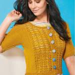 Cropped cardigan Knitting Pattern