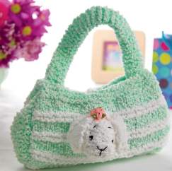 Cute Bunny Handbag Knitting Pattern