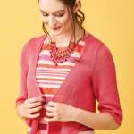 Easy Summer Tie Front Shrug Knitting Pattern