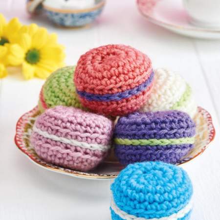 Cute Macarons crochet Pattern