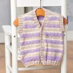 Cute baby waistcoat Knitting Pattern