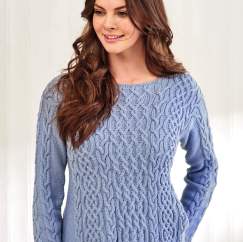 Debbie Bliss Cable Jumper Knitting Pattern
