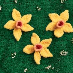 Daffodil Heads Knitting Pattern