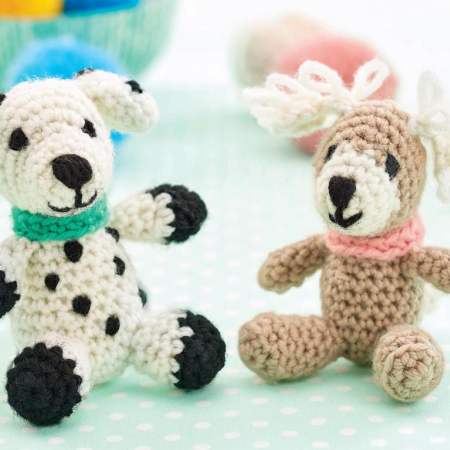 Dalmation & Cocker Spaniel crochet Pattern