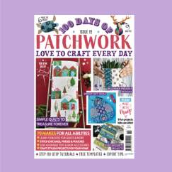 100 Days of Patchwork Bonus Patterns Templates Issue 19 Knitting Pattern