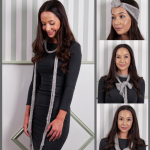 Shimmery Scarves DesignEtte Knitting Pattern