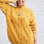 Diamond Pattern Jumper Knitting Pattern