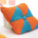 Stashbuster Diamond Pincushion Knitting Pattern