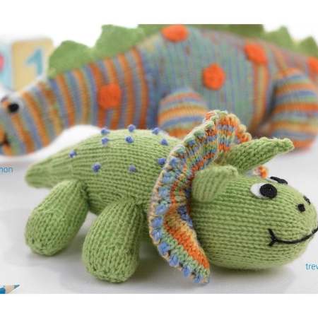 Val Pierce’s Knitted Dinosaurs Knitting Pattern