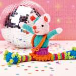 Disco Mouse Knitting Pattern