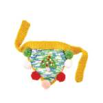 Festive Dog Hat And Bandana Pattern Knitting Pattern