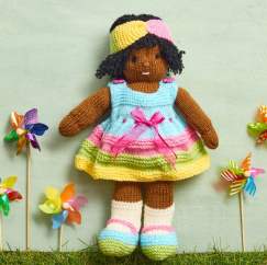 Val Pierce Doll Masterclass: Summer Doll Knitting Pattern Knitting Pattern