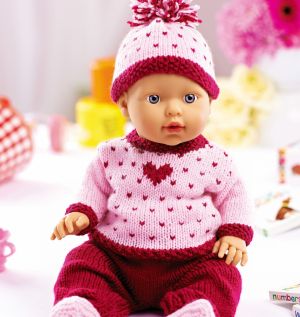Knitted Dottie Doll Clothes
