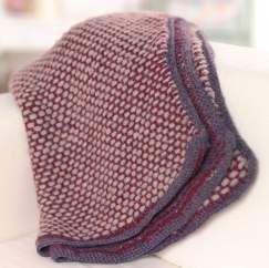 Spotty Slip-Stitch Blanket Knitting Pattern - Knitting Pattern