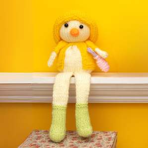 Chocolate Orange Knitted Covers: Rainy Day Chick Knitting Pattern Knitting Pattern