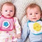 Easter Baby Bibs Knitting Pattern