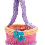 Easy Easter Basket Knitting Pattern Knitting Pattern