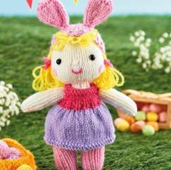 Easter Doll Knitting Pattern