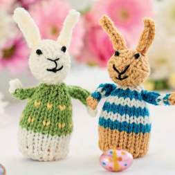 Quick & Easy Easter Egg Rabbits Knitting Pattern