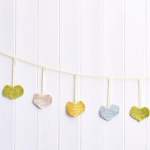 Easy Heart Bunting Knitting Pattern Knitting Pattern