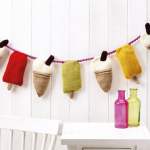Easy Ice Cream Bunting Knitting Pattern Knitting Pattern