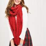 Easy Rib Scarf Knitting Pattern